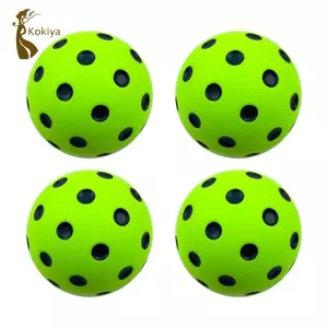 4 Bóng Pickleball Im Lặng Cung Cấp Tiếng Ồn Thấp Mềm Tăng Cường Phản Ứng Thời Gian Di Động Dưa Bóng Cho Người Mới Bắt Đầu Thể Thao Ngoài Trời