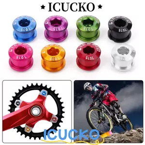 ICUCKO 4 Ốc Vít Chainwheel 7075 MTB Xe Đạp Hợp Kim Đĩa Vít