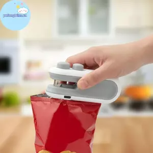 Pufangbliss Mini Cầm Tay Giữ Nhiệt Thực Phẩm USB Sạc Dụng Cụ Nhà Bếp Nhỏ Cho Nhựa Túi Bảo Quản Thực Phẩm Sử Dụng Tại Nhà VN