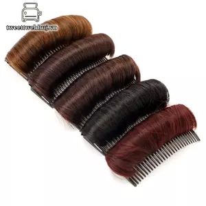 Nhíp Tóc Giả Đệm Ổn Định Thoải Mái Nhiệt Độ Cao Sợi Chèn Lược Vô Hình VN