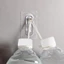 Mới 5 Chiếc Không Khoan Dính Vít Tấm Tường 7x10cm Tự Dính Móc Đế Cho Gương Đồng Hồ Khung Hình Treo