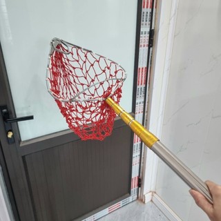 Sào rút inox và vợt hái trái cây trên cao hiệu quả tiện lợi chắc chắn dành cho nhà nông