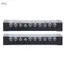 apill Phụ kiện bảo mật Dây cáp Công tắc tơ Cố định 2 khối dây đấu dây dễ dàng Khối chống với vỏ PC để phân phối điện trong đường hầm Đồng thau dày