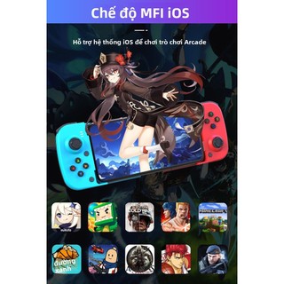 3 Co Giãn Di Động Tay Cầm Chơi Game Android Genshin Bluetooth King Dress Up Ăn Gà Tiện Dụng Cụ Bấm Súng