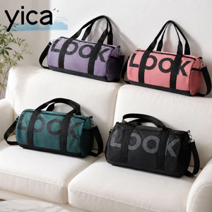 Túi Du Lịch Đeo Ngang YICA, Túi Xách Thể Thao Nylon Chống Thấm Nước, Thường Ngày Chắc Chắn Dung Tích Lớn LOOK Họa Tiết Tập Gym Túi Đeo Vai Nam Nữ