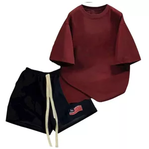 sét bộ nữ quần đùi cộc màu ĐEN cờ mỹ AAA dáng ngắn dây bản to tiện lợi + mix phông trơn hàn quốc-quanaounisex