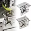 Hướng dẫn viền SMILE, Công cụ viền Overlock điều khiển chính xác bằng thép không gỉ, Thiết kế đa năng bền bỉ Định vị đa chức năng Chỉ khâu Hướng dẫn may Công việc may