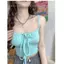 Áo yếm gợi cảm bên trong dành cho nữ Thời trang Thiết kế mùa hè Niche Áo khoác ngoài ngắn Hot Girl Top