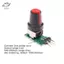 HFTOY 3-8V ESC Máy kiểm tra Servo Mini DIY Động cơ quạt không chổi than Thống đốc Đầu ra tín hiệu PWM cho các bộ phận mô hình máy bay RC ~