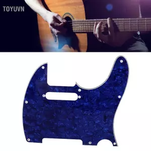 Toyuvn Tấm chống xước Guitar Pickguard Chống chắc chắn Khả năng tương thích tốt cho các bài học nhạc cụ