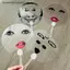 MỚI Mới Ngộ nghĩnh Biểu Hiện Parody Trừu Tượng Quạt Sáng Tạo Trong Suốt Tay Tròn Du Lịch Ảnh Quạt Đạo Cụ Cho Đảng Ủng Hộ Tiểu Thuyết Quà Tặng SKY
