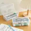 1 Hộp Đựng Bút Chì Nhựa Dung Tích Lớn Ổn Định Trong Suốt Hộp Bút Chì Nhà Tổ Chức Đồ Dùng Văn Phòng Hộp Bảo Quản mới