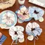 AqToCna 1 Cô Gái Đầu Dây Nơ Dây Buộc Tóc Ruột Lớn Tóc Nữ Scrunchies Phong Cách Hàn Quốc Mũ Tóc Dây AqToCna