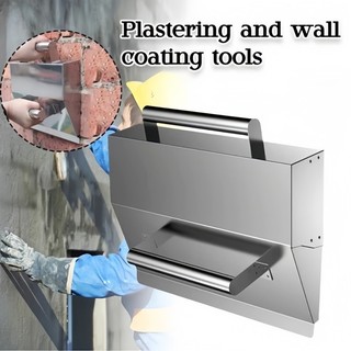 Dụng cụ inox dày trát vữa tường, xẻ bê tông trát xi măng, dao xây gạch cho thợ xây công trình xây dựng nhà ở