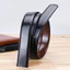 Dây đai không khóa 32516 / Da bò lớp một mặt hai mặt / thủng đường ô tô / Hạt cạnh sáng / Phong cách nam / Chiều rộng 3,5cm / Có khóa tự động / Thân dây da bò nguyên chất / Ánh sáng công sở Phong cách sang trọng