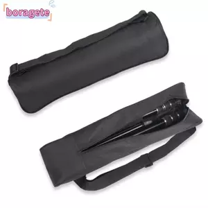 Túi xách tay BORAGETE, Túi đựng chân máy màu đen (40-84cm), Di động có dây đeo Túi đựng chân máy bằng vải Giá đỡ chân máy