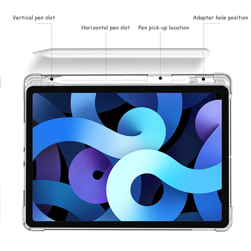 Ốp Bảo Vệ Cho iPad Thế Hệ 10 mini5 air4th 5th gen11 a16 Vỏ gen12 2026 12th gen7th 8th 9th Mini6 air6 A17 Pro Pro 11 inch mini A17 Pro Vỏ Mềm
