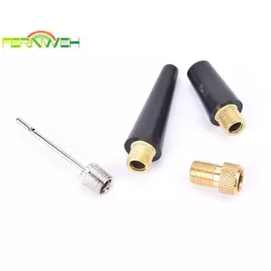 Bộ chuyển đổi vòi phun kim bi 4 chiếc cho bóng đá Máy bơm hơi lốp xe đạp [MỚI]