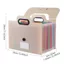 THEGIRL8B Accordion File Organizer, 13 / 25 Pocket Buckle Closure Thư mục tập tin mở rộng, Dễ dàng mang theo Tay cầm cầm cầm tay chống nước Túi tài liệu A4 bên trong đầy màu sắc