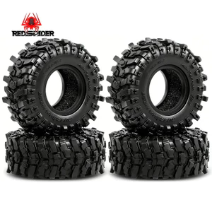 4 40mm 0.7 "Beadlock Bánh xe và lốp cho 1 / 30 Trục SCX30 Ford Bronco Wrangler K10 RC Crawler Nâng cấp các bộ phận