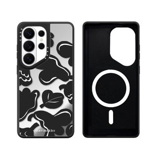 Ốp lưng Phone Case cứng gương hoa hồng từ tính cho Samsung Galaxy S26 25 24 23 UItra S26 25 24 23 Plus Vỏ bảo vệ chống sốc