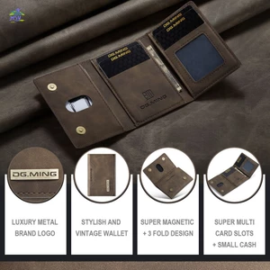Hộp đựng thẻ tín dụng ID mỏng bằng da PU - Ví nhiều khe cho nam nữ