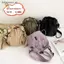 # HB # Túi đeo chéo dây rút Nylon màu tím nhạt có dây đeo có thể điều chỉnh Nhà thơ lưới để sử dụng hàng ngày chuyến đi mua sắm.