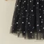 3-10 Tuổi Trẻ Em Bé Gái Trượt Không Tay Nơ Ngôi Sao Sáng Bóng Mùa Hè Chữ A Váy Công Chúa Tulle