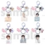 SQ3 BOYNEXTDOOR Acrylic Móc Khóa Phòng Thu 1st Album HOME Mặt Dây Chuyền Bền Cho Ba Lô Túi & Chìa Khóa QS3