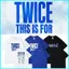 SY3 TWICE Six tour hòa nhạc This Is For T-shirt người hâm mộ hỗ trợ áo ngắn tay YS3