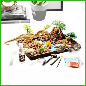 Bộ đồ chơi đào khoa học Thực hành Kỹ năng nhận thức Xây dựng nhà khảo cổ học Bộ đồ chơi khai quật cho bé 3-5 tuổi saixit2vn