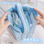 Trong Suốt Hộp Đựng Bút Chì Trong Suốt Dung Tích Lớn Đơn Giản Giá Trị Cao Hộp Đựng Bút Chì Sáng Tạo Đa Năng Trường Trung Học