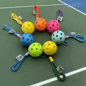 Móc khóa quả cầu chì WANYEDI, Mặt dây chuyền quả cầu chì sáng tạo Mini, Quà tặng Vòng chìa khóa quả cầu chì trang trí đầy màu sắc cho những người yêu thích quả cầu dưa leo