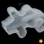 3D Luy Koi Cá Khuôn Silicon DIY Nhựa Đúc Nghệ Thuật Trang Sức Làm Thủ Công Epoxy Mới