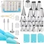 Bộ đầu trang trí bánh 72 món - Dụng cụ làm bánh quy Piping Bag Cream Fondant