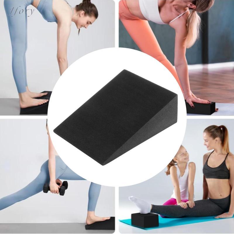 Jfory Yoga Brick EVA Foam Squat Wedge Block Foot Incline Board Cáng bắp chân Nhẹ Chống mài mòn Thích hợp cho văn phòng tại nhà Phòng thu du lịch Tập thể dục