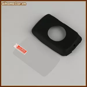 AIHOM C706 Vỏ silicon máy tính xe đạp và màng cường lực Combo bảo vệ chống trầy xước cho thiết bị GPS,