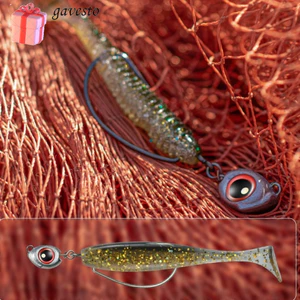 GAVESTO Chì Head Bait sinker, Jig Head Bottom Swimbait Jig Heads, 2025 3.5g / 5g / 7g / 10g Mềm Giun mồi phát sáng Jig Kim Loại Đầu Nước Ngọt