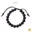 Vòng tay chăm sóc sức khỏe bằng đá Obsidian tròn thời trang Vòng tay giảm cân chăm sóc sức khỏe mới