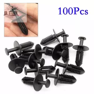 100 Chiếc Dây Buộc Xe Bộ Ốp Lưng Kẹp Chắn Bùn Lót Thay Thế Thêm