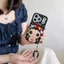 Mũ đội đầu hoa Xiaoyu Mặt dây chuyền iphone17 Apple 16 Thích hợp cho vỏ điện thoại 14 / 15promax
