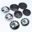 4 Cái / Skodah Nhãn Trước Phía Sau Mingrui Jingrui Phía Trước Phía Sau Nhãn 80MM Đen Lưới Nhãn 90MM Phía Sau Đen Samurai