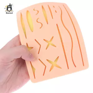 Huấn luyện thực hành y tế Miếng đệm tiêm da Bộ dụng cụ huấn luyện vết thương phẫu thuật Mới