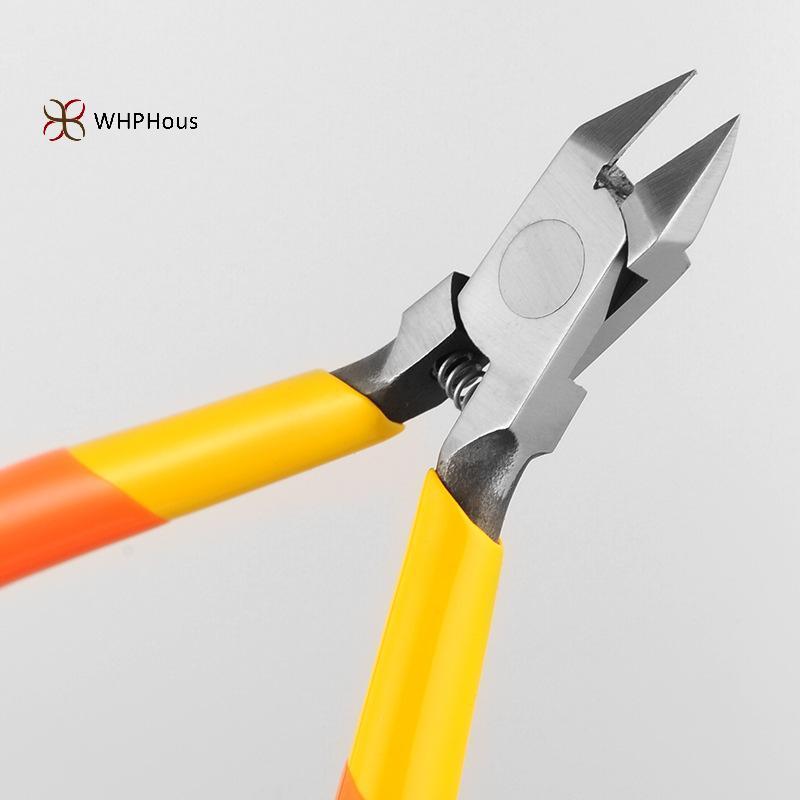 < WHPHous-t > Kìm cắt sắc nét chính xác bằng thép Carbon dành cho câu đố Cắt dây lắp ráp mô hình 3d có kẹp chéo và kẹp sắc nét đẹp