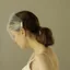 Veil cô dâu NICOLOO, Ngọc trai thủ công bằng vải tuyn mềm, Nhẹ ngắn Chiều dài thoáng khí Tấm che mặt ngọc trai trắng thoáng khí Tắm cô dâu