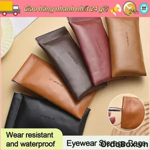 Túi đựng kính râm ORDOBOX, Túi đựng kính mắt chắc chắn đơn giản, Phụ kiện kính mắt Túi chống thấm nước bằng da mềm PU