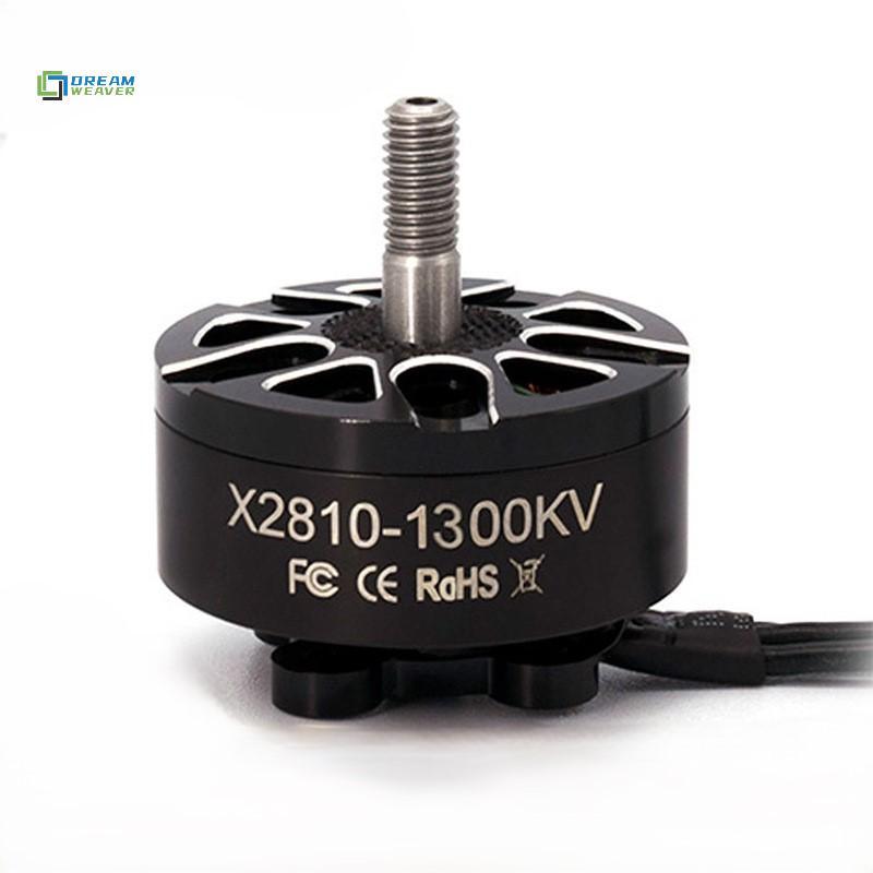 Động cơ không chổi than X2810 1300KV cho bộ điều hợp RC Multirotor X Class Nhẹ và mạnh mẽ để sử dụng máy ảnh Protek60 FPV mới