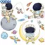 <cosyh>Creative PVC Cartoon Astronaut Wall Stickers Outer Space Theme Flat Wall Sticker