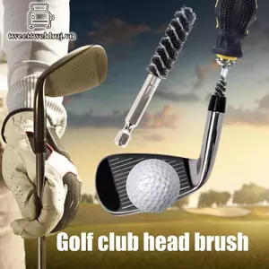 Nhíp Câu Lạc Bộ Golf Đầu Hosel Bàn Chải Điện Khoan Dây Bàn Chải Lục Giác Thanh Golf Đầu Sắt Tẩy Rỉ Bàn Chải Câu Lạc Bộ Golf Làm Sạch Ba Lan VN
