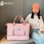 Cheenm Thời Trang Du Lịch Duffel Túi Chống Thấm Nước Mở Rộng Dung Tích Lớn Túi Du Lịch Nữ Túi Tập Gym VN